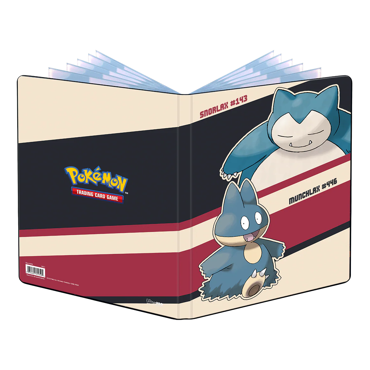 Snorlax and Munchlax 9-Pocket Portfolio for Pokémon
