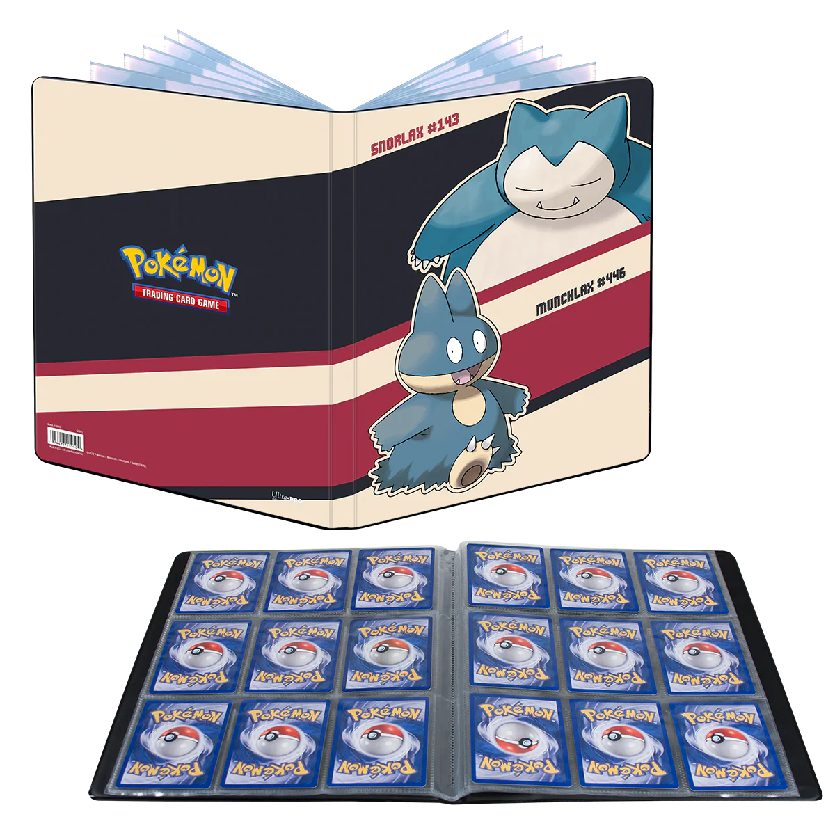 Snorlax and Munchlax 9-Pocket Portfolio for Pokémon - Image 2