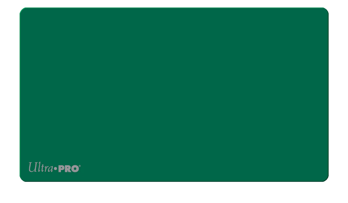 Solid Color Standard Gaming Playmat Mousepad - Green