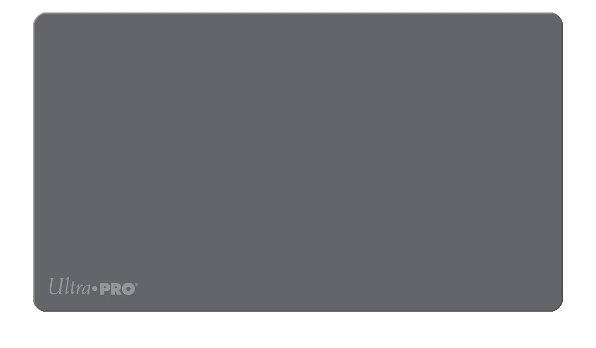 Solid Color Standard Gaming Playmat Mousepad - Smoke Grey