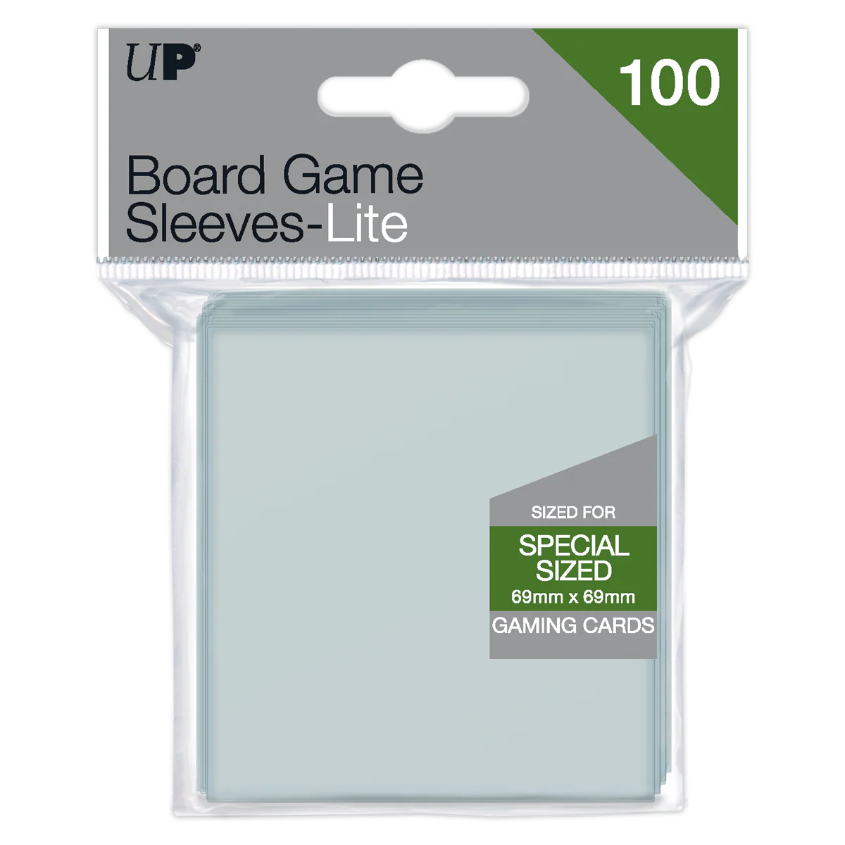Special Sized Lite Board Game Sleeves (100ct) for 69mm x 69mm Cards