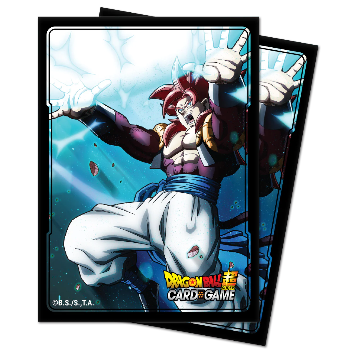 SS4 Gogeta Standard DECK PROTECTOR® Sleeves (100ct) for Dragon Ball Super