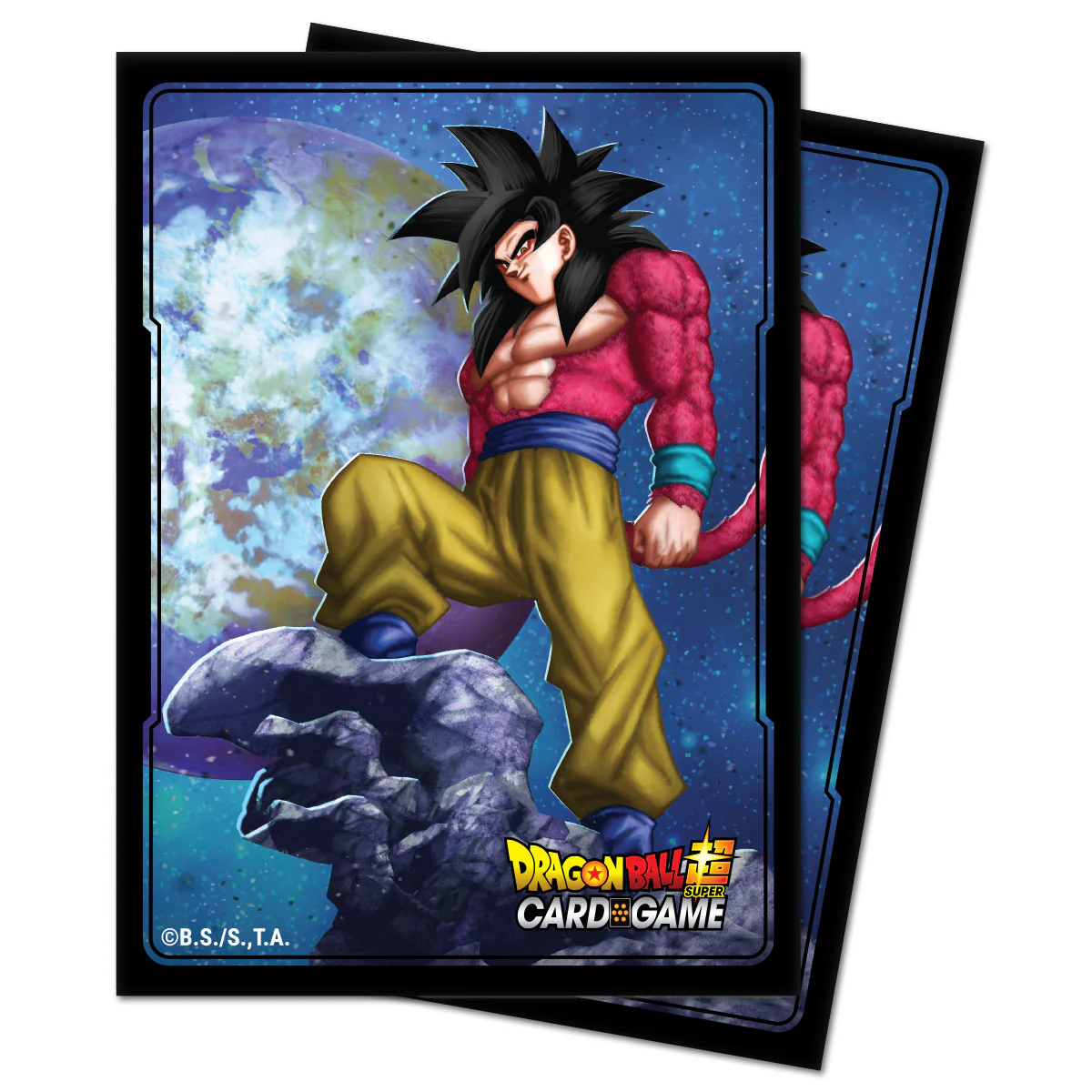 SS4 Son Goku Standard DECK PROTECTOR® Sleeves (100ct) for Dragon Ball Super