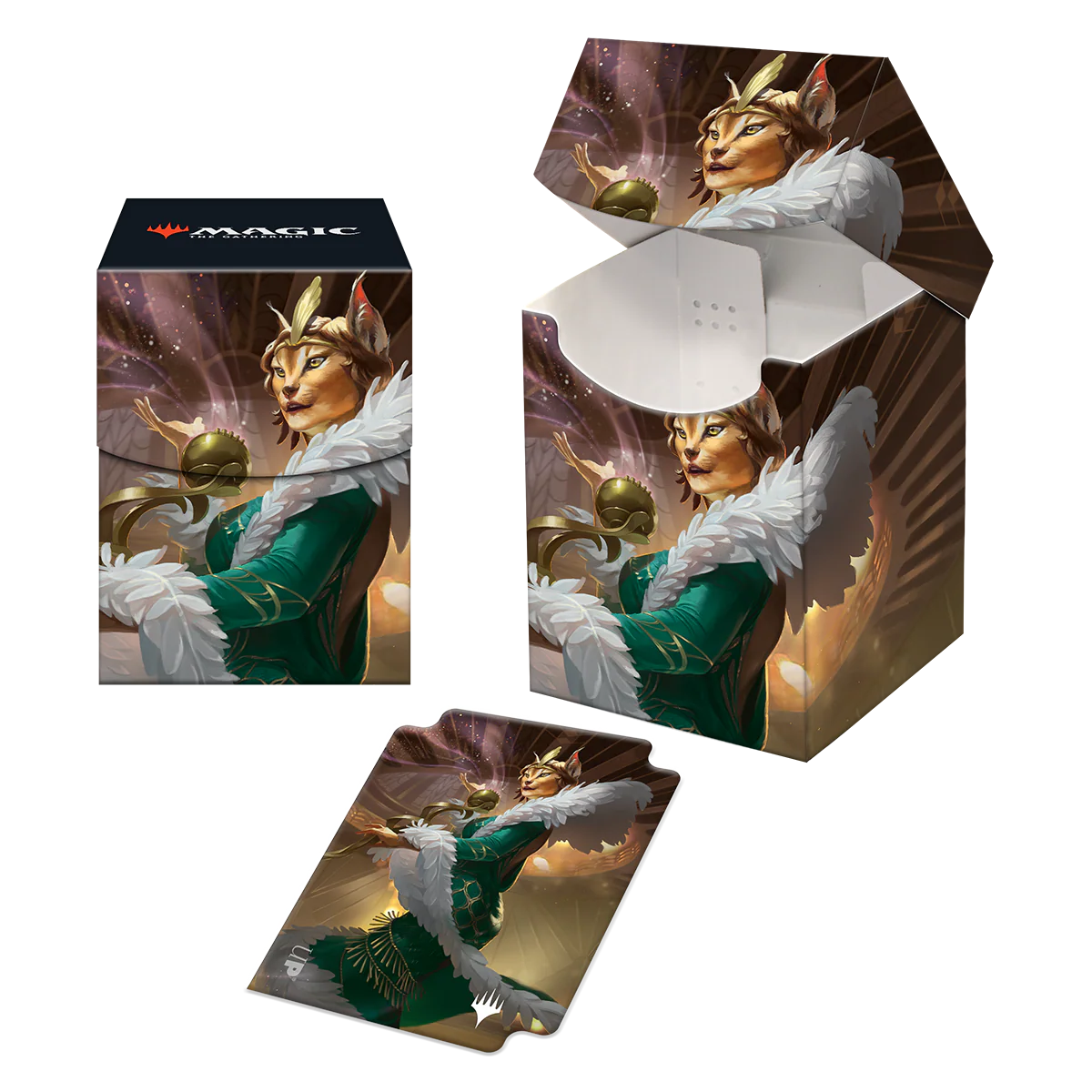 Streets of New Capenna Kitt Kanto, Mayhem Diva Commander 100+ DECK BOX® for Magic: The Gathering