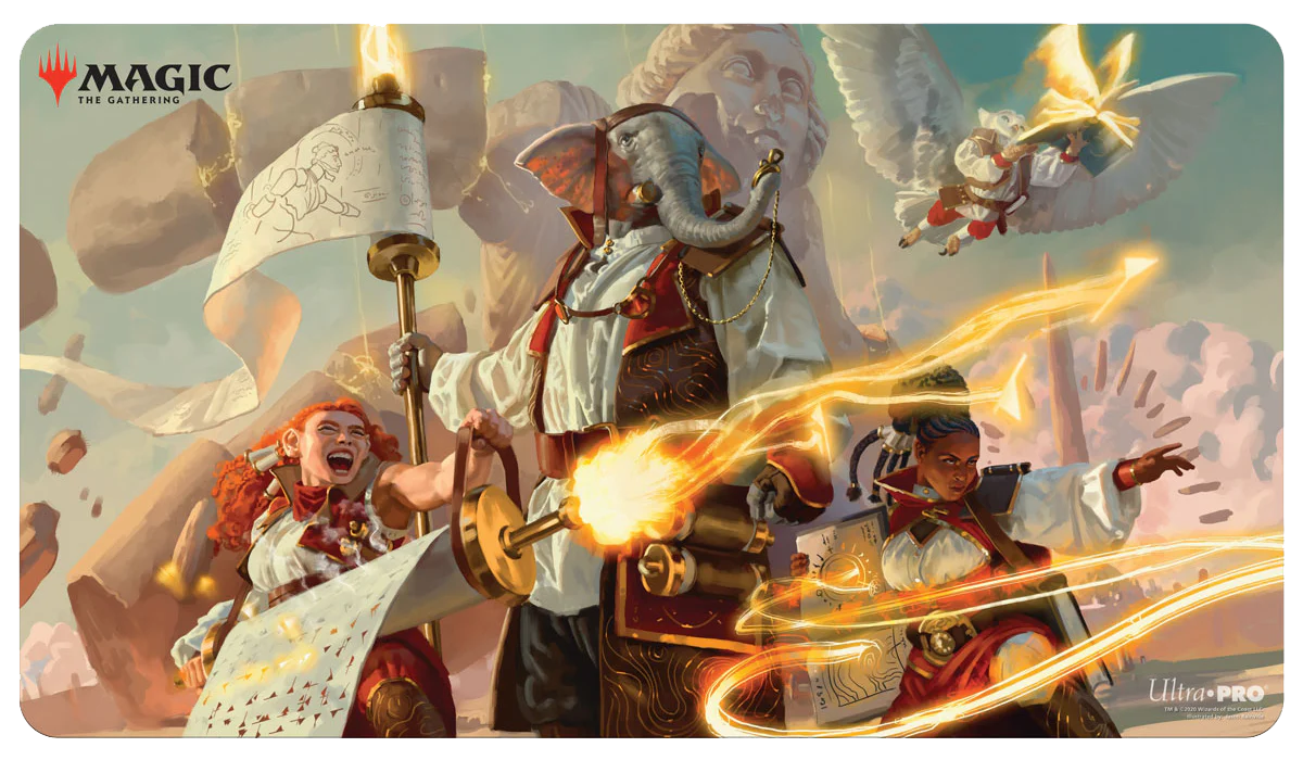Strixhaven Lorehold Standard Gaming Playmat for Magic: The Gathering