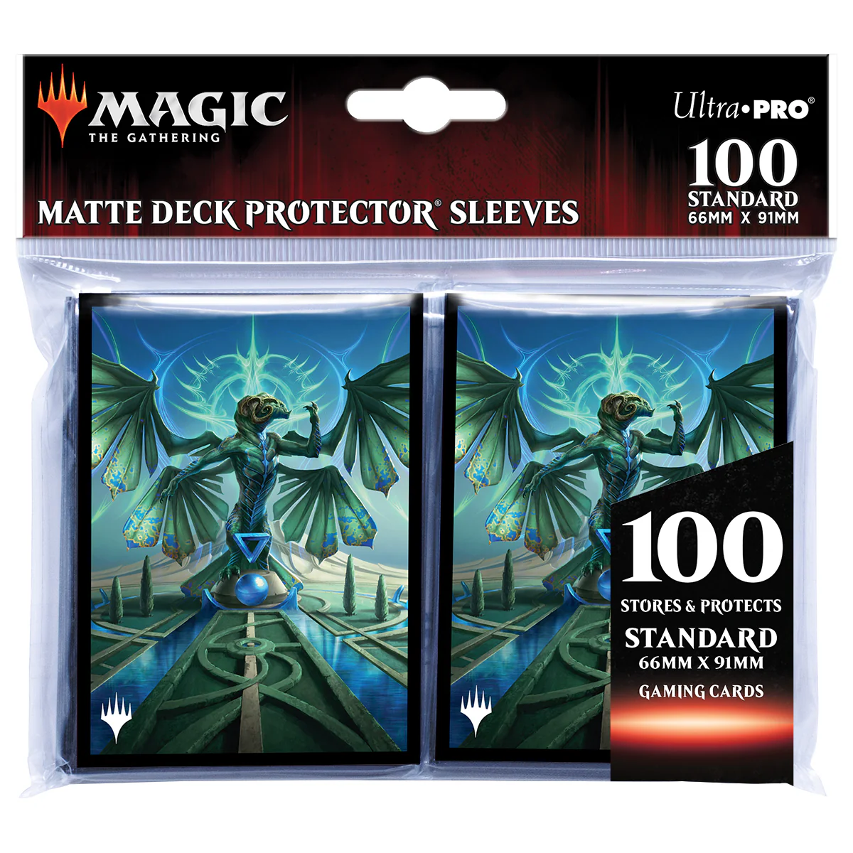 Strixhaven Tanazir Quandrix Standard DECK PROTECTOR® Sleeves (100ct) for Magic: The Gathering - Image 2