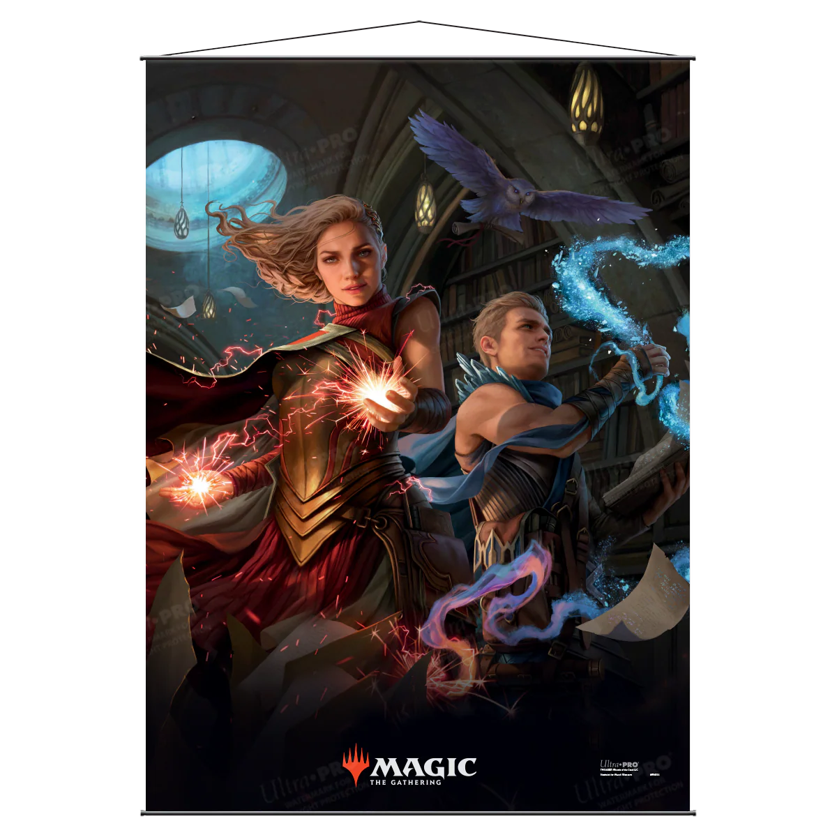 Strixhaven Will and Rowan Wall Scroll for Magic: The Gathering