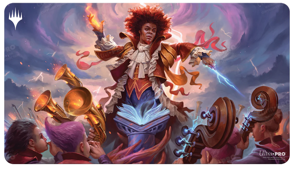 Strixhaven Zaffai, Thunder Conductor Standard Gaming Playmat for Magic: The Gathering