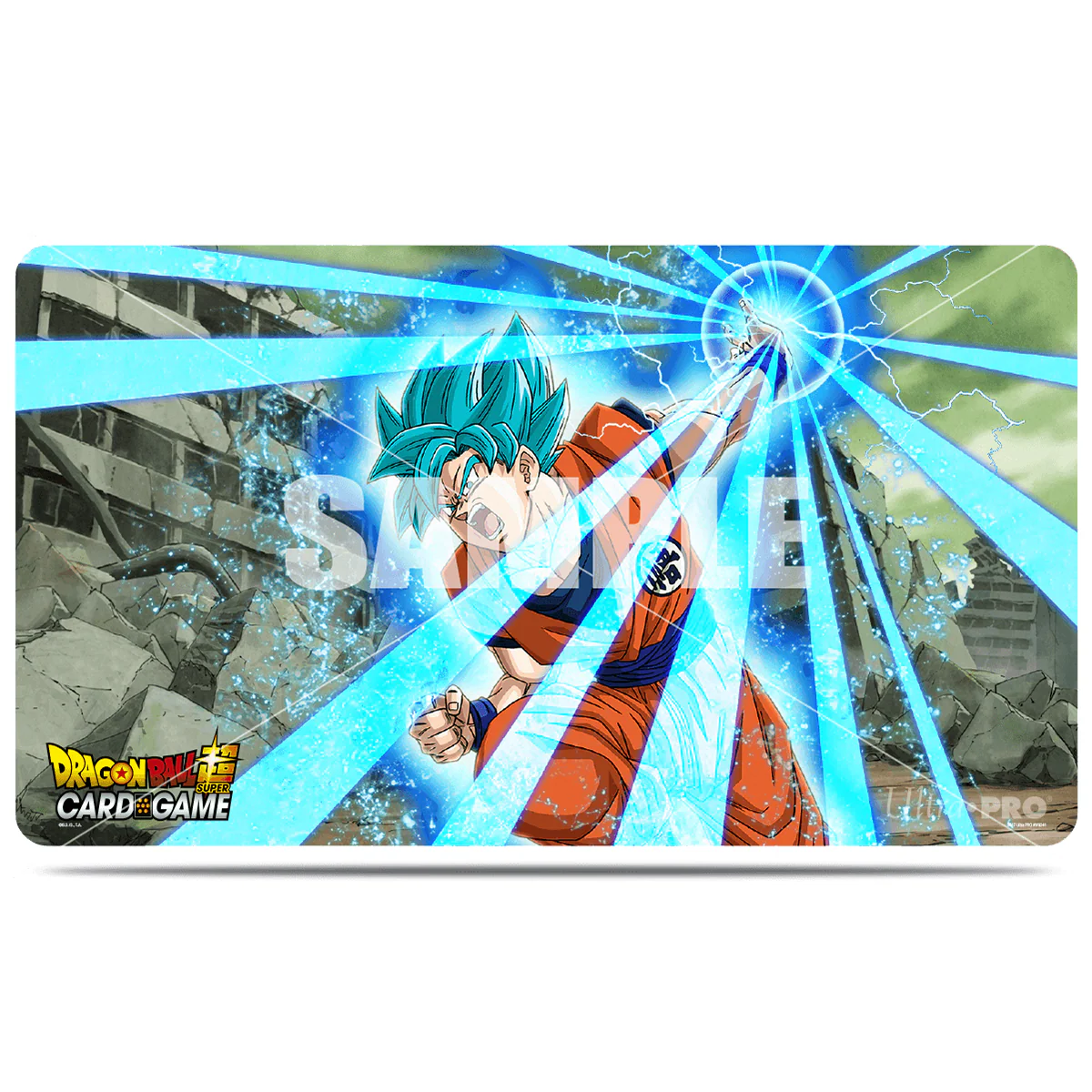 Super Saiyan Blue Son Goku Standard Gaming Playmat Mousepad for Dragon Ball Super