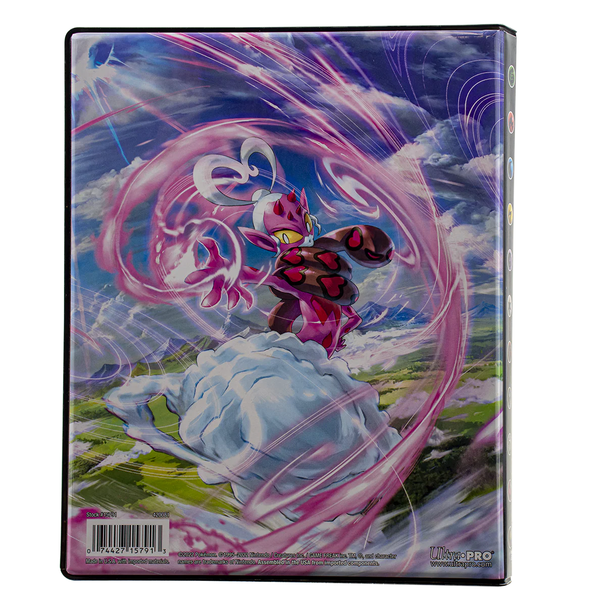 Sword and Shield 11 Hisuian Zoroark and Enamorous 4-Pocket Portfolio for Pokémon - Image 4