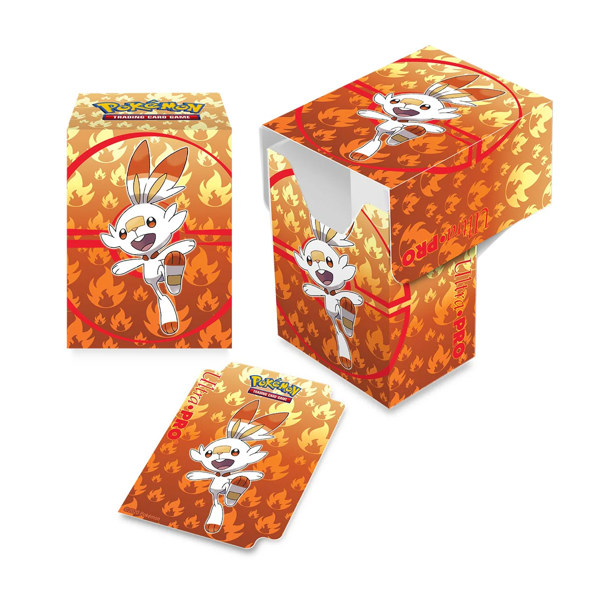 Sword and Shield Galar Starters Scorbunny Full-View DECK BOX® for Pokemon