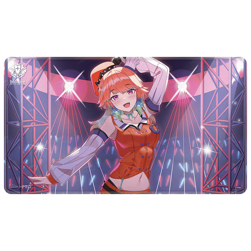 Takanashi Kiara Stitched Playmat for the hololive OFFICIAL CARD GAME