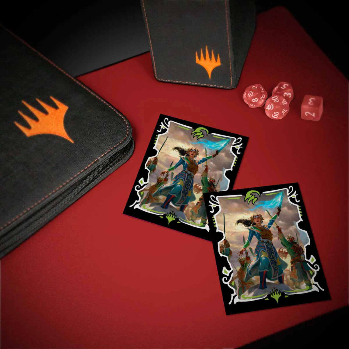 Tarkir Dragonstorm Eshki, Temur’s Roar (Temur Roar Commander Deck) 100ct DECK PROTECTOR® Sleeves for Magic: The Gathering - Image 2