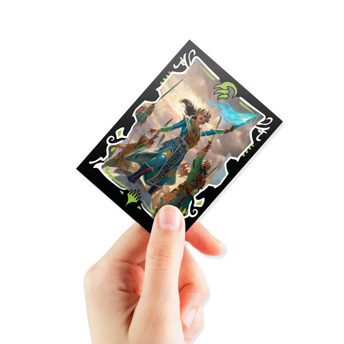 Tarkir Dragonstorm Eshki, Temur’s Roar (Temur Roar Commander Deck) 100ct DECK PROTECTOR® Sleeves for Magic: The Gathering - Image 4