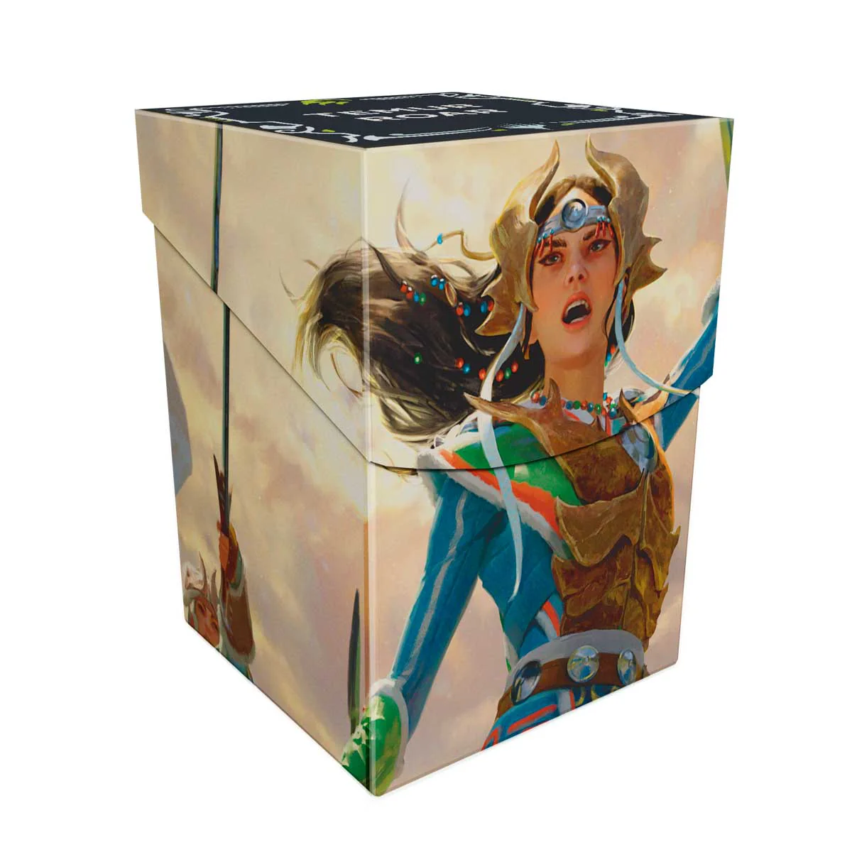 Tarkir Dragonstorm Eshki, Temur’s Roar / Ureni of the Unwritten (Temur Roar Commander Deck) 100+ DECK BOX® for Magic: The Gathering - Image 2
