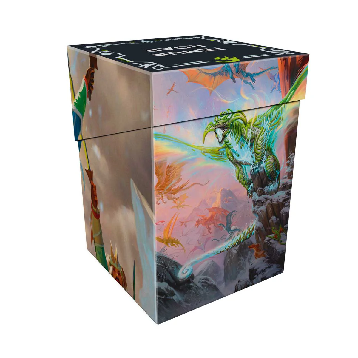 Tarkir Dragonstorm Eshki, Temur’s Roar / Ureni of the Unwritten (Temur Roar Commander Deck) 100+ DECK BOX® for Magic: The Gathering - Image 3