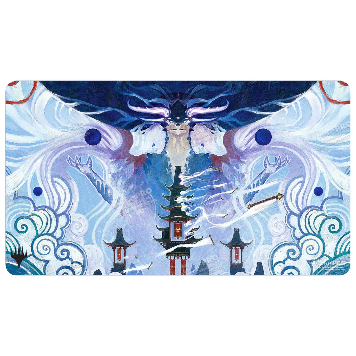 Tarkir Dragonstorm Inspired Ultimatum Playmat for Magic: The Gathering