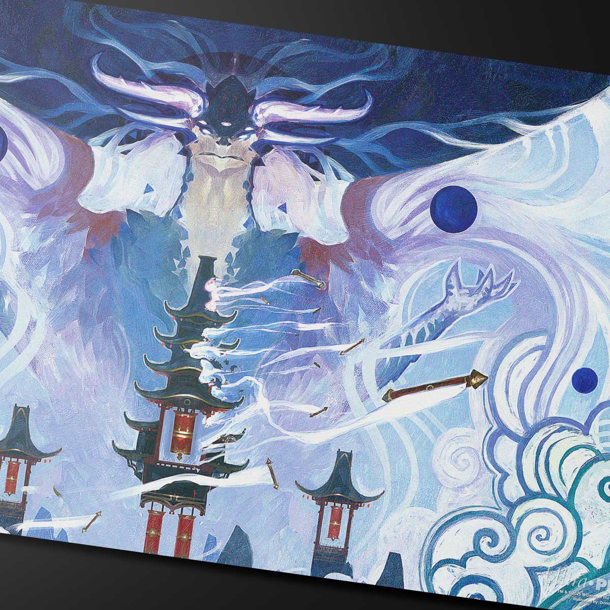 Tarkir Dragonstorm Inspired Ultimatum Playmat for Magic: The Gathering - Image 2