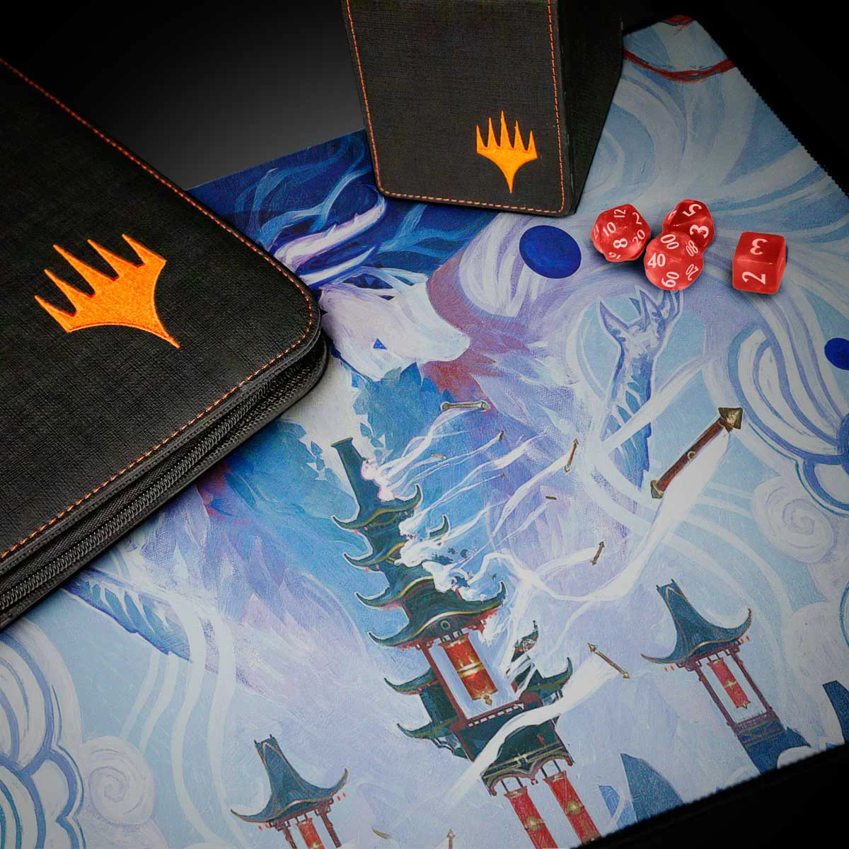 Tarkir Dragonstorm Inspired Ultimatum Playmat for Magic: The Gathering - Image 3