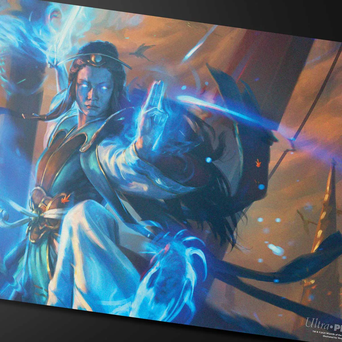 Tarkir Dragonstorm Narset, Jeskai Waymaster Playmat for Magic: The Gathering - Image 2
