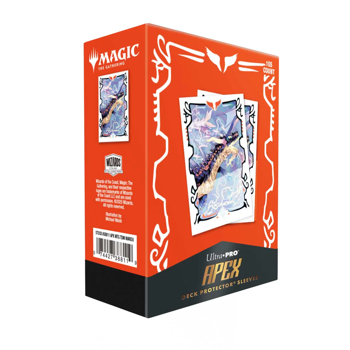 Tarkir Dragonstorm Neriv, Heart of the Storm 105ct APEX DECK PROTECTOR® Sleeves for Magic: The Gathering - Image 4