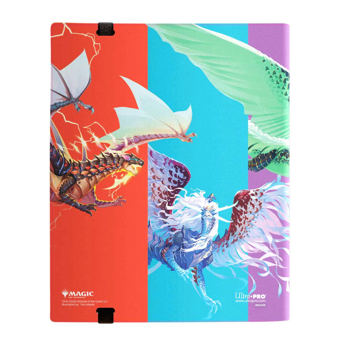 Tarkir Dragonstorm Prerelease Key Artwork 9-Pocket PRO-BINDERĀ® for Magic: The Gathering - Image 2