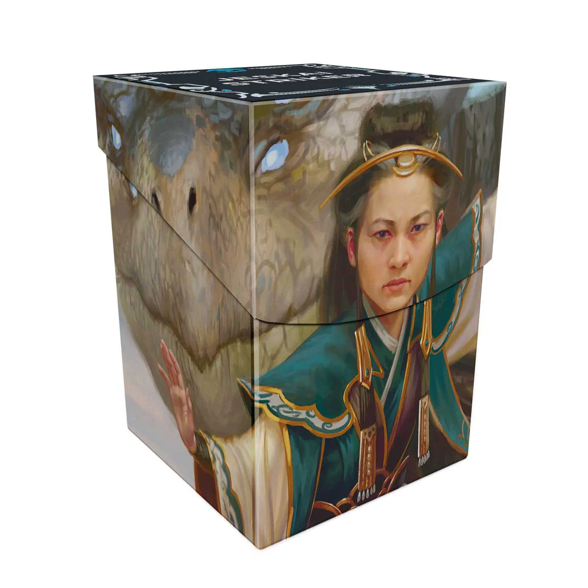 Tarkir Dragonstorm Shiko and Narset, Unified / Elsha, Threefold Master (Jeskai Striker Commander Deck) 100+ DECK BOX® for Magic: The Gathering - Image 2