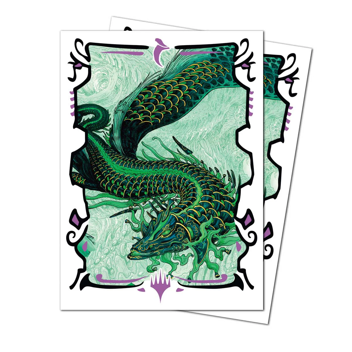 Tarkir Dragonstorm Teval, Arbiter of Virtue 105ct APEX DECK PROTECTOR® Sleeves for Magic: The Gathering