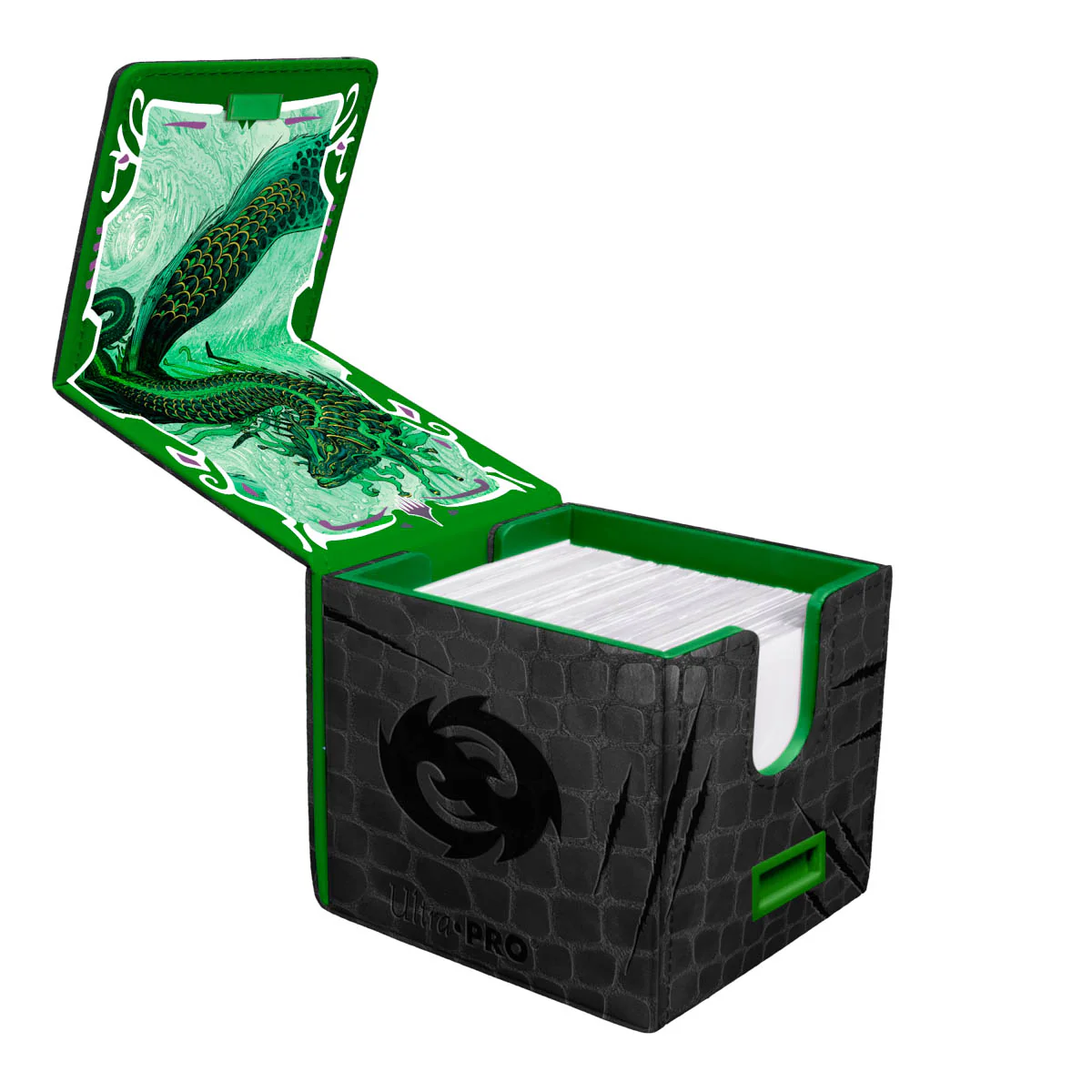 Tarkir Dragonstorm Teval, Arbiter of Virtue Premium ALCOVE® Edge DECK BOX® for Magic: The Gathering - Image 2