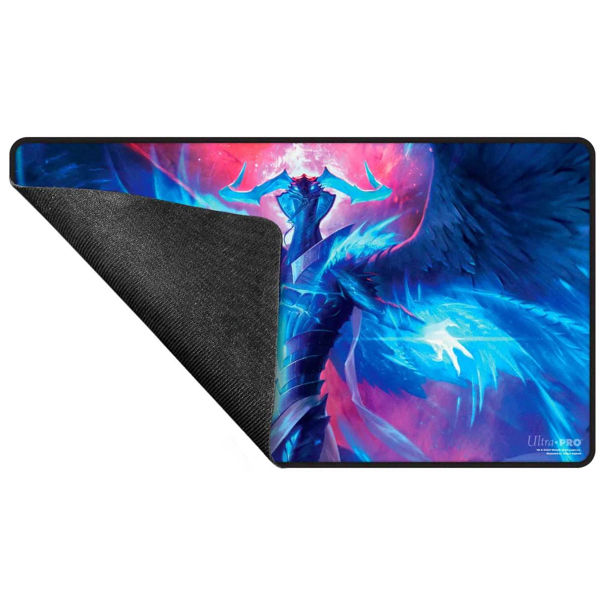 Tarkir Dragonstorm Ugin, Eye of the Storms Black Stitched Playmat for Magic: The Gathering - Image 3