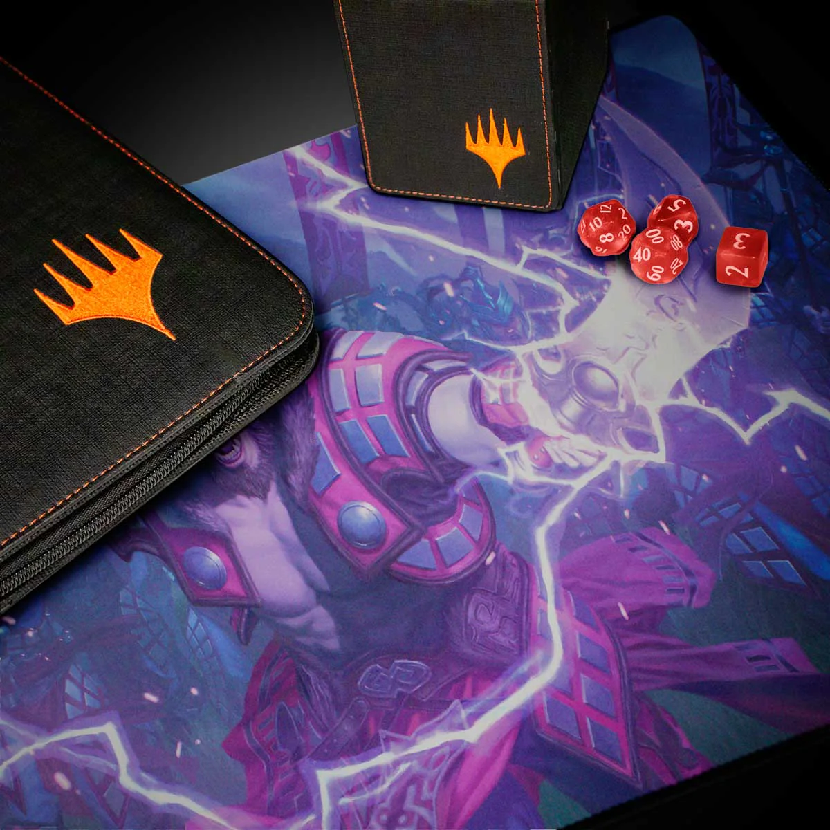 Tarkir Dragonstorm Zurgo Stormrender (Mardu Surge Commander Deck) Playmat for Magic: The Gathering - Image 3
