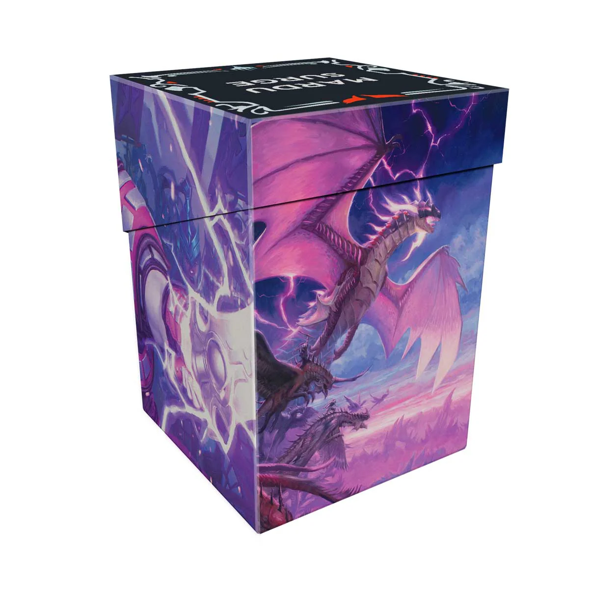 Tarkir Dragonstorm Zurgo Stormrender / Neriv, Crackling Vanguard (Mardu Surge Commander Deck) 100+ DECK BOX® for Magic: The Gathering - Image 3