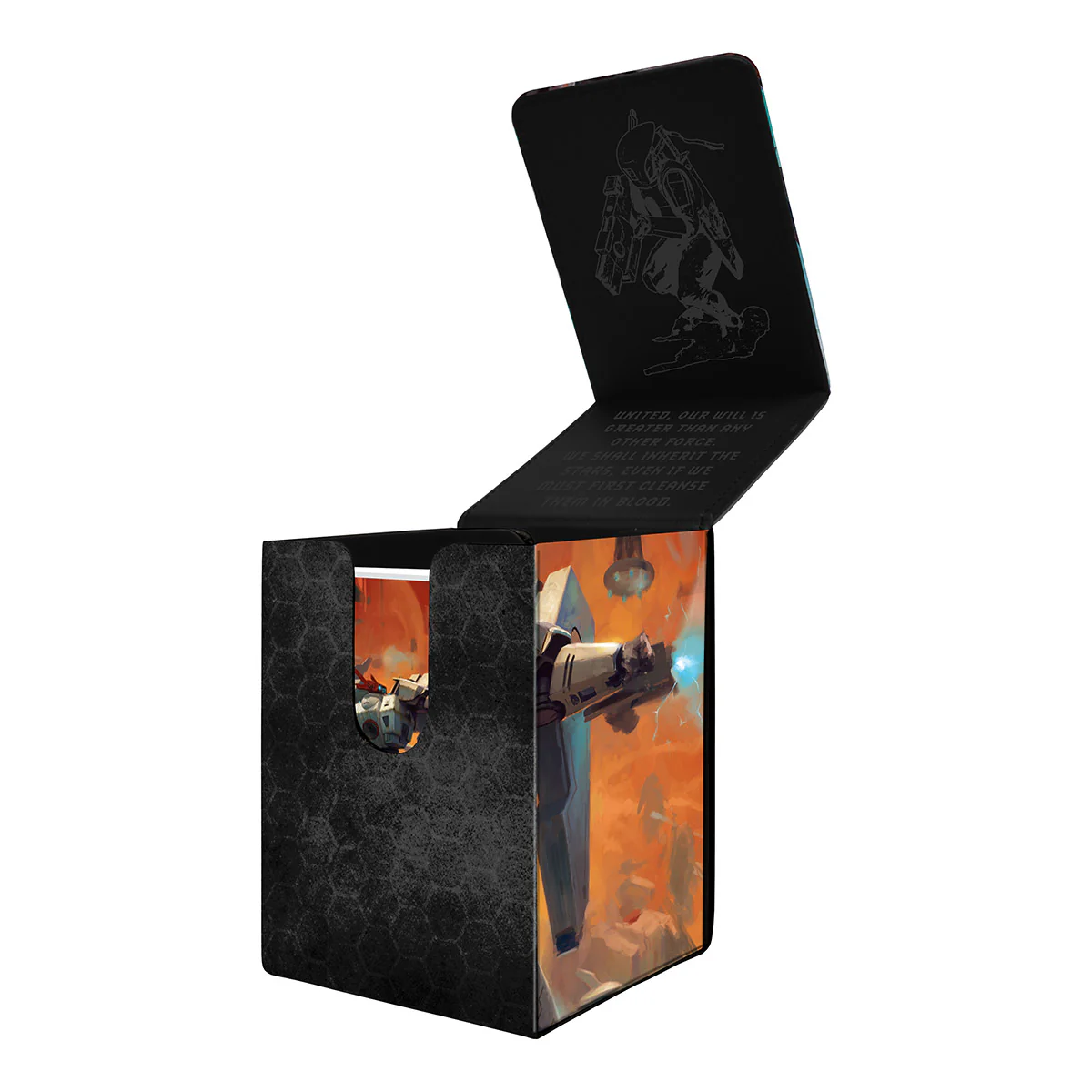 T’au Empire ALCOVE® Flip DECK BOX® for Warhammer 40,000 - Image 2
