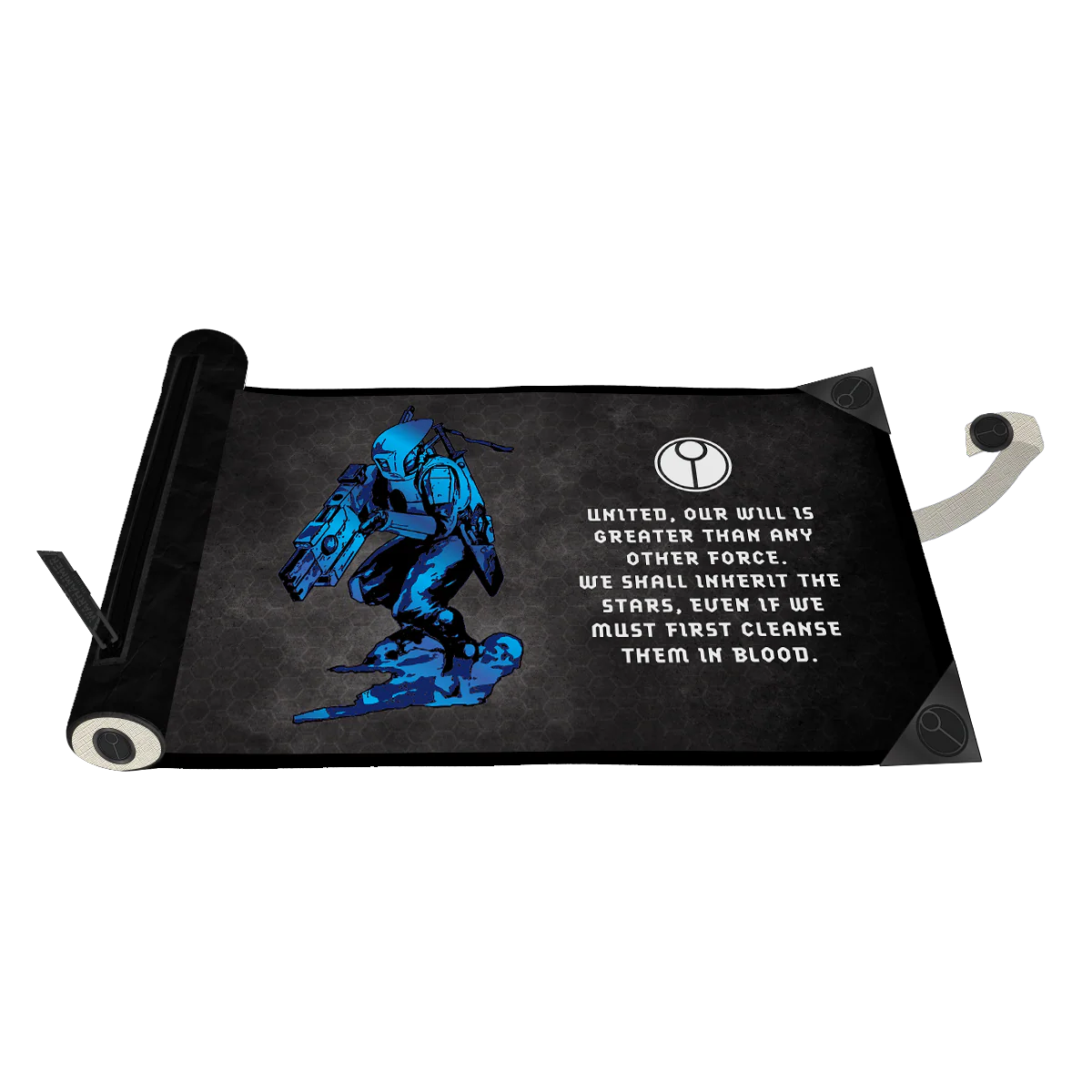 T’au Empire Premium Foil Dice Scroll for Warhammer 40,000