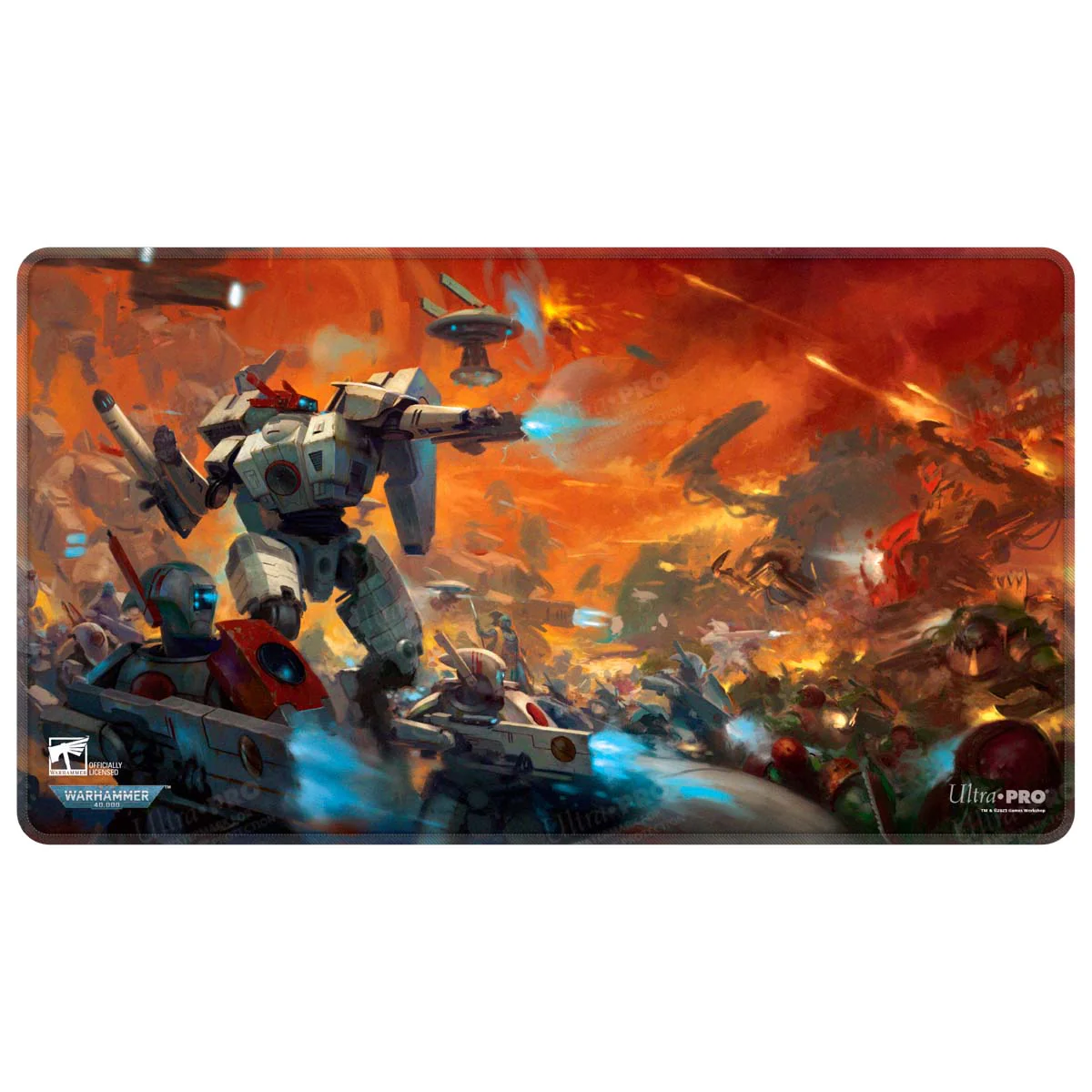 T’au Empire Stitched Edge Playmat for Warhammer 40,000