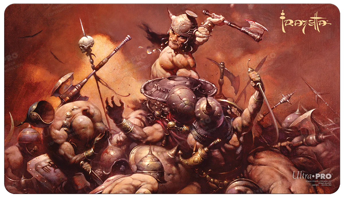 The Destroyer Standard Gaming Playmat Mousepad by Frank Frazetta