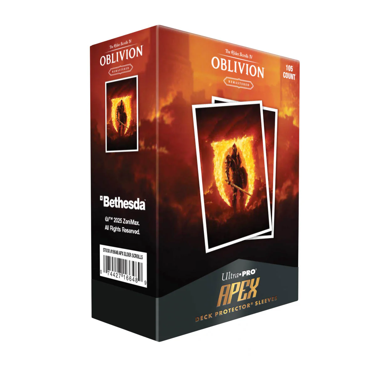 The Elder Scrolls IV: Oblivion Remastered 105ct APEX DECK PROTECTOR® Sleeves for Tabletop Gaming - Image 5