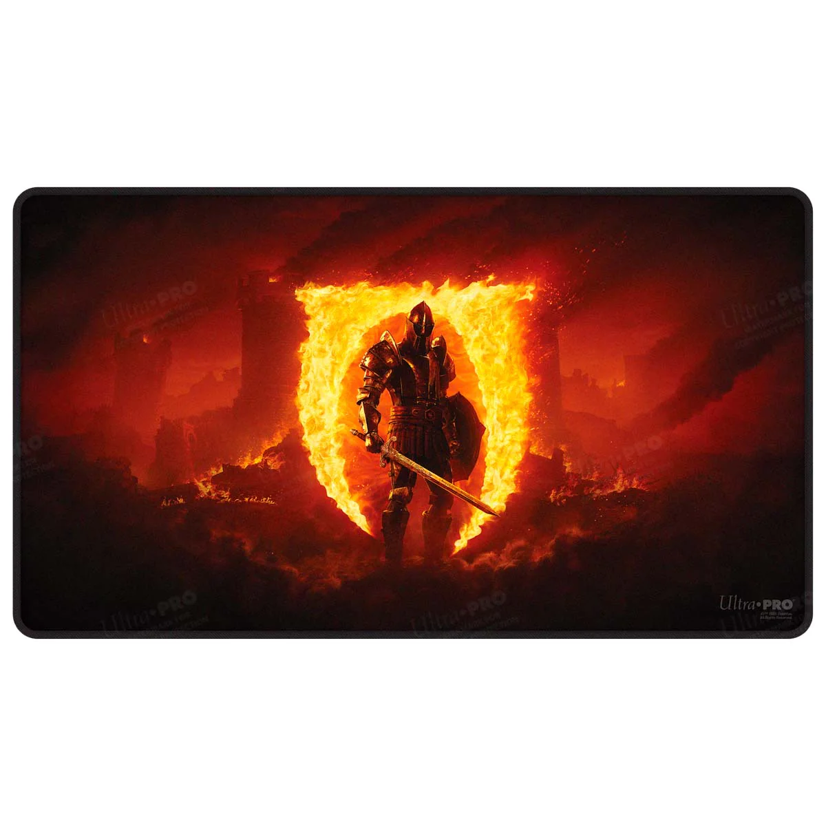 The Elder Scrolls IV: Oblivion Remastered Black-Stitched Playmat for Tabletop Gaming