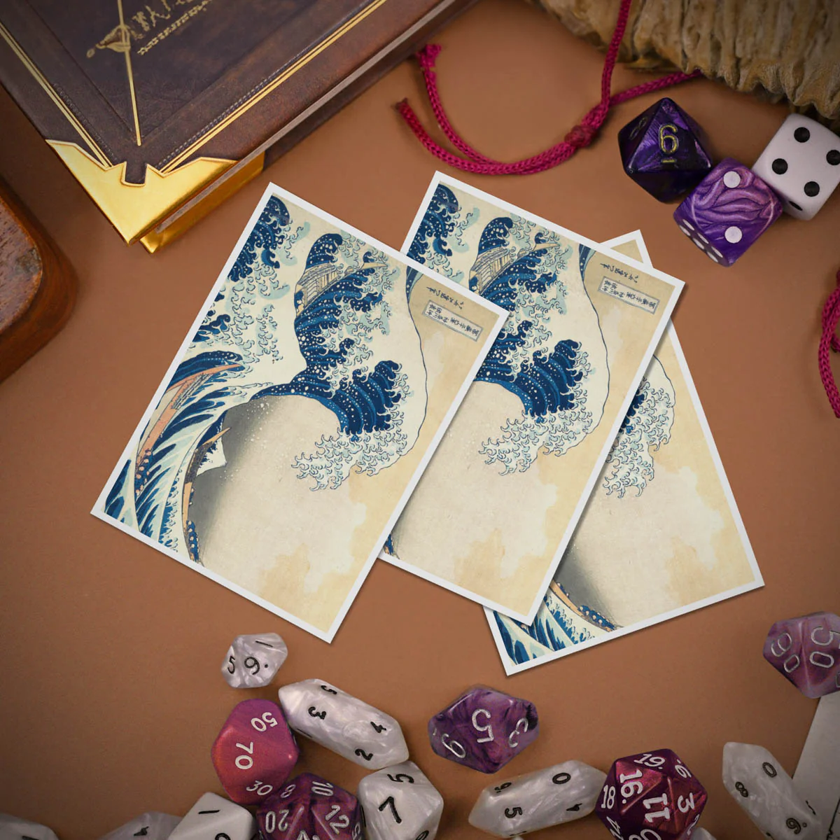 The Great Wave off Kanagawa 105ct APEX DECK PROTECTOR™ Sleeves - Image 5