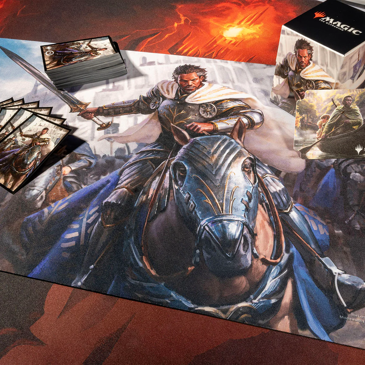 The Lord of the Rings: Tales of Middle-earth Aragorn 100+ DECK BOX® for Magic: The Gathering - Image 3