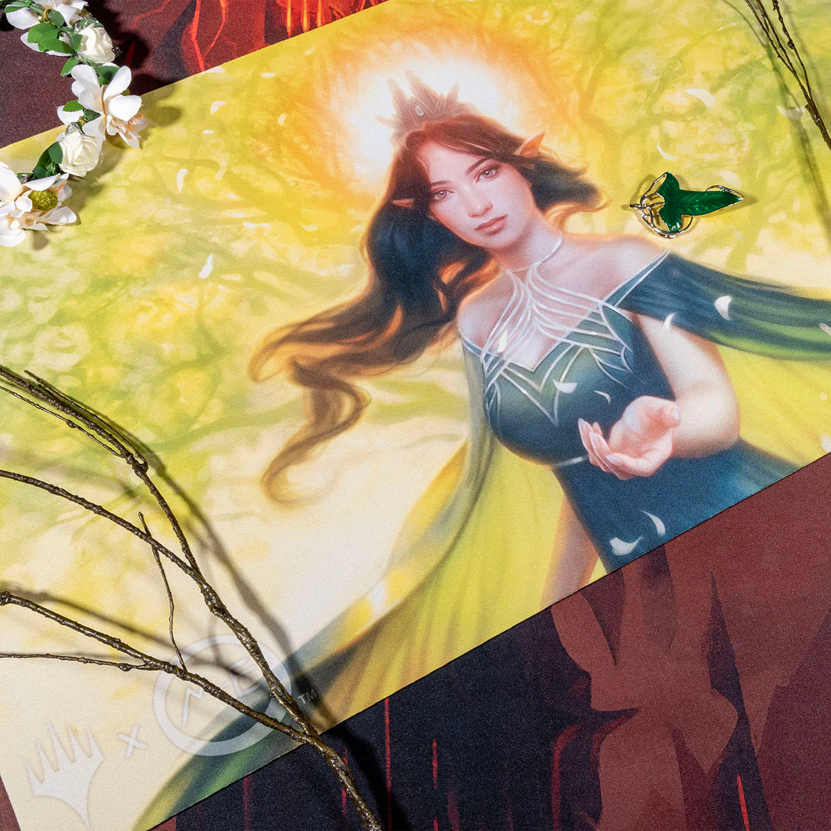 The Lord of the Rings: Tales of Middle-earth Arwen Standard Gaming Playmat for Magic: The Gathering - Image 2