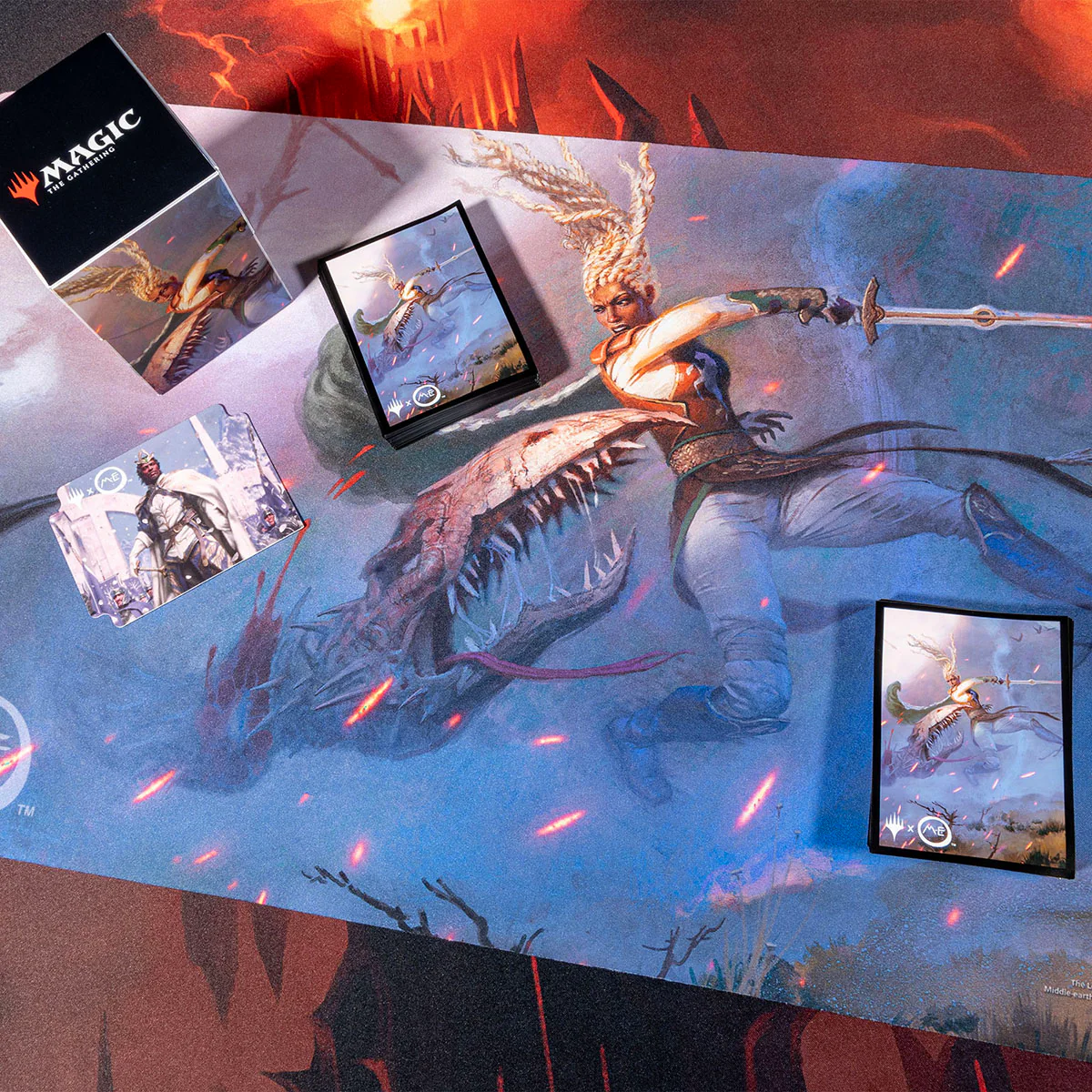 The Lord of the Rings: Tales of Middle-earth Éowyn Standard Gaming Playmat for Magic: The Gathering - Image 2