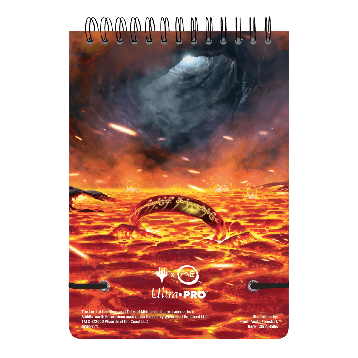 The Lord of the Rings: Tales of Middle-earth Frodo Spiral Life Pad for Magic: The Gathering - Image 2