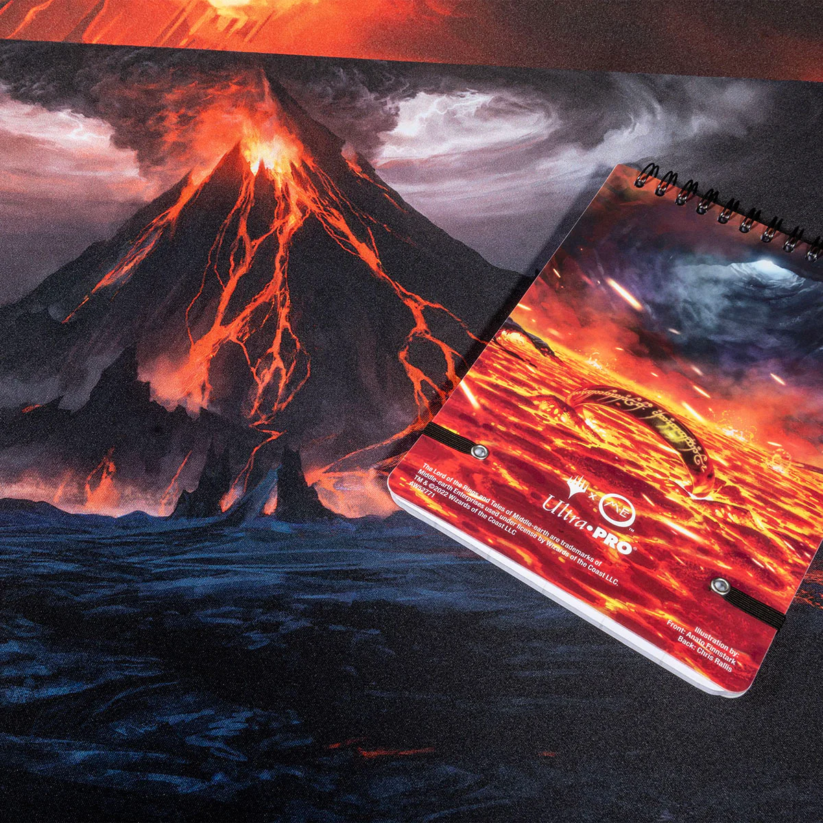 The Lord of the Rings: Tales of Middle-earth Mount Doom Standard Gaming Playmat for Magic: The Gathering - Image 2