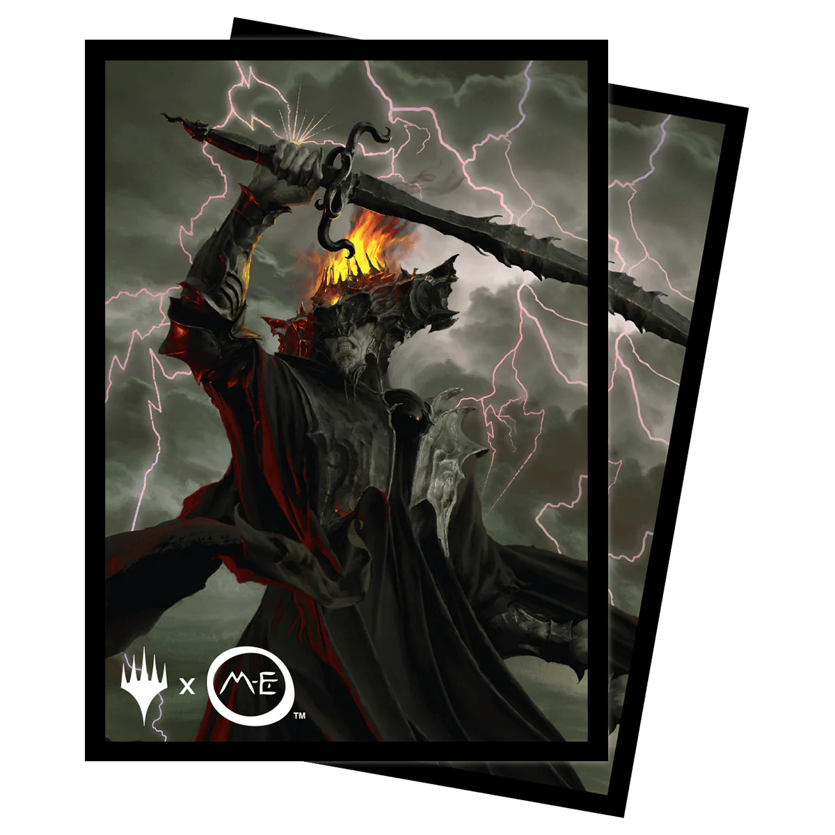 The Lord of the Rings: Tales of Middle-earth Sauron Standard DECK PROTECTOR® Sleeves (100ct) for Magic: The Gathering