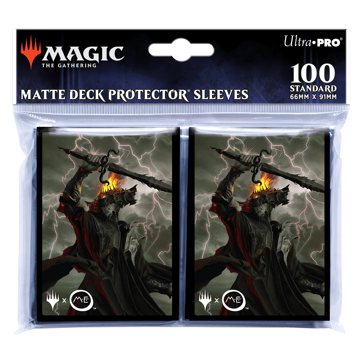 The Lord of the Rings: Tales of Middle-earth Sauron Standard DECK PROTECTOR® Sleeves (100ct) for Magic: The Gathering - Image 3