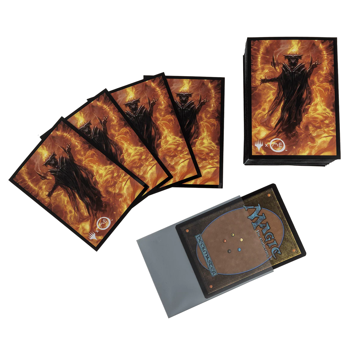 The Lord of the Rings: Tales of Middle-earth Sauron v2 Standard DECK PROTECTOR® Sleeves (100ct) for Magic: The Gathering - Image 2