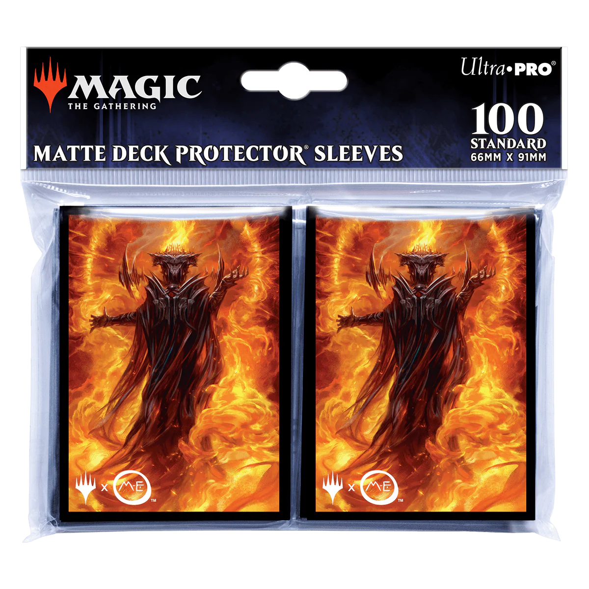 The Lord of the Rings: Tales of Middle-earth Sauron v2 Standard DECK PROTECTOR® Sleeves (100ct) for Magic: The Gathering - Image 3