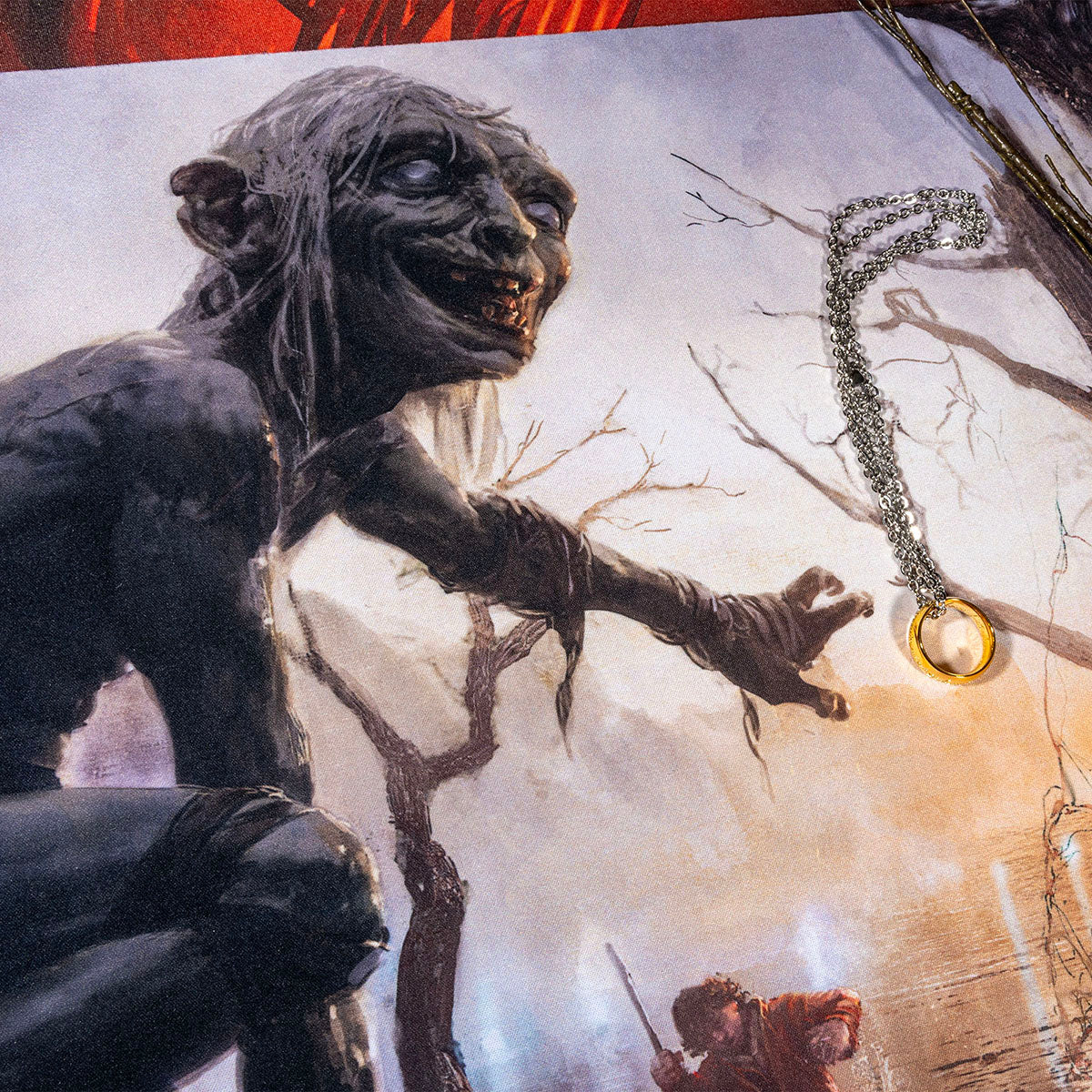 The Lord of the Rings: Tales of Middle-earth Sméagol Standard Gaming Playmat for Magic: The Gathering - Image 2