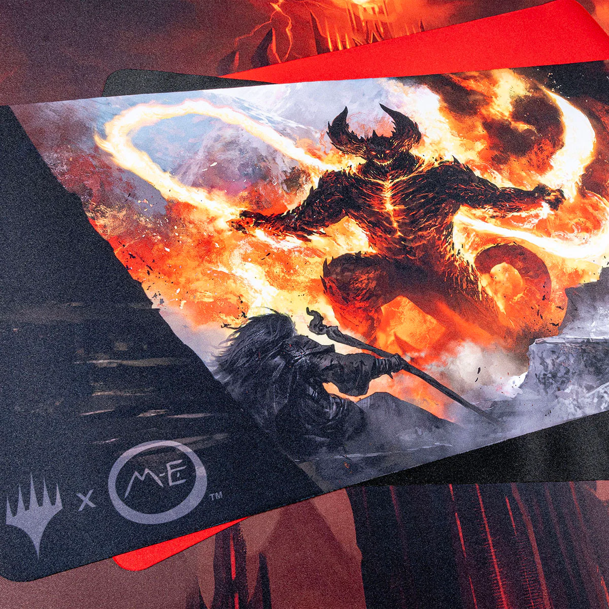 The Lord of the Rings: Tales of Middle-earth The Balrog Standard Gaming Playmat for Magic: The Gathering - Image 2